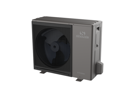 Poglądowy wygląd jednostki zewnętrznej - wersja z czarną obudową